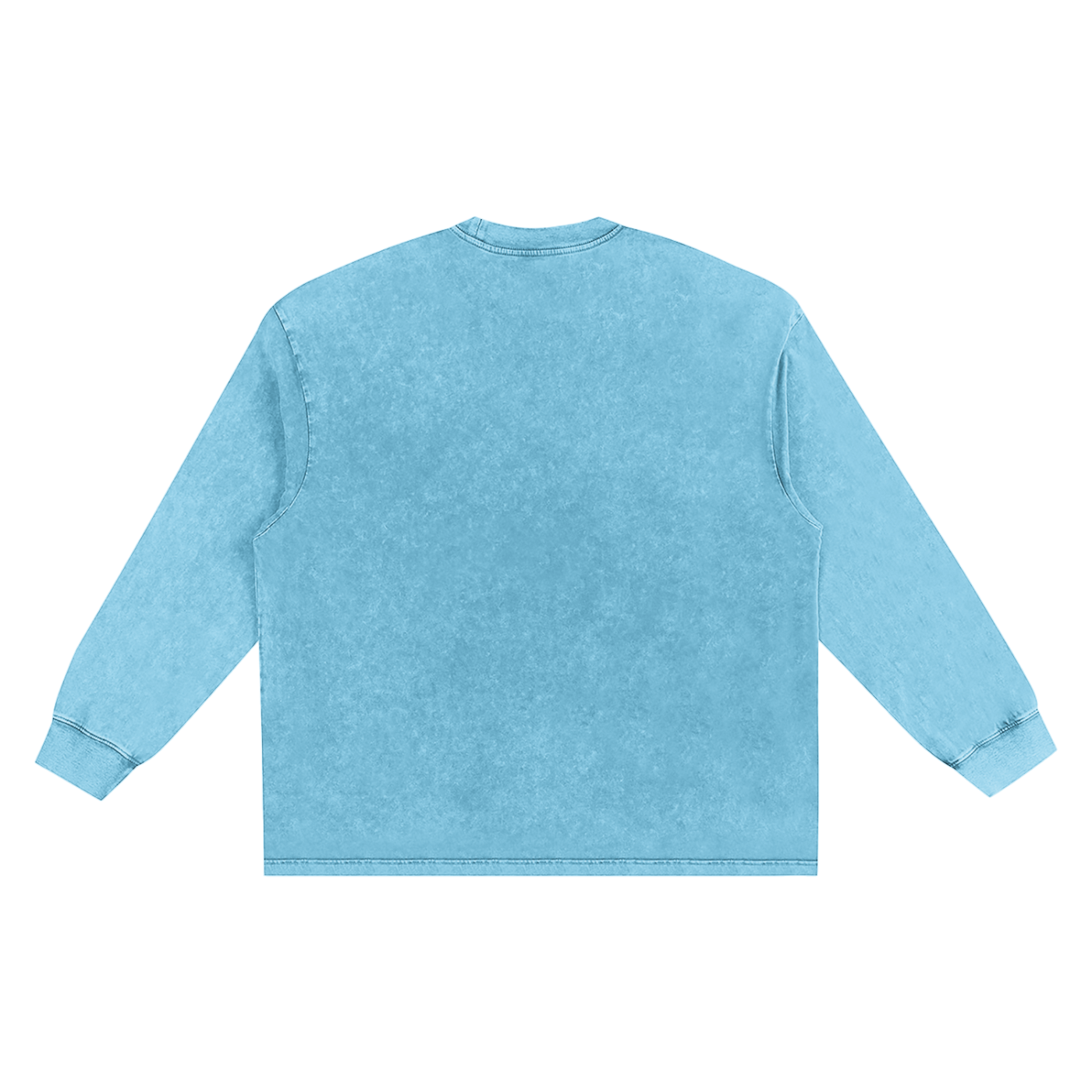 Bunny Runner Washed Frayed Edge Long-Sleeve Tee
