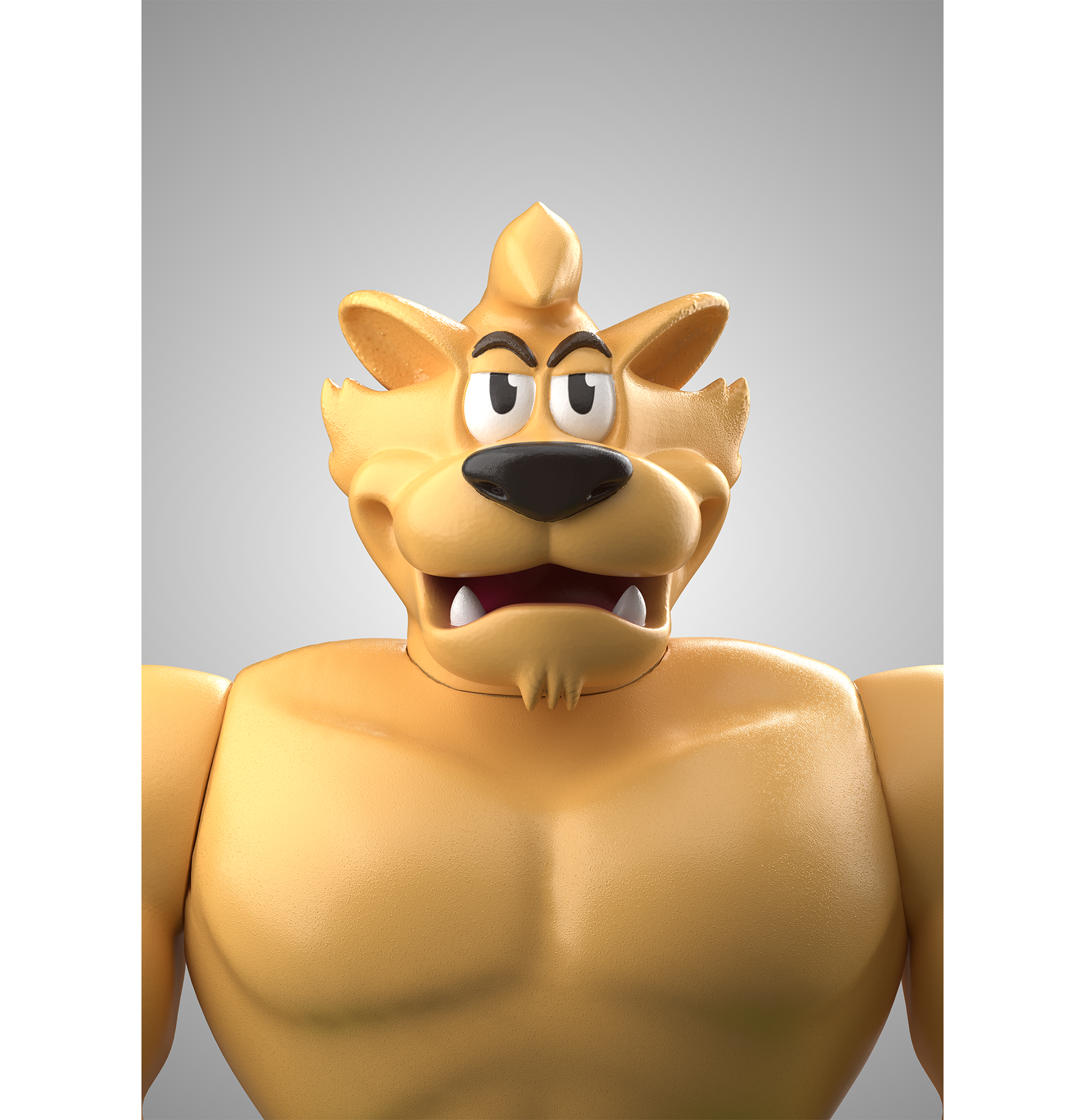 SMASHER CAT 8 INCH SOFT VINYL FIGURE