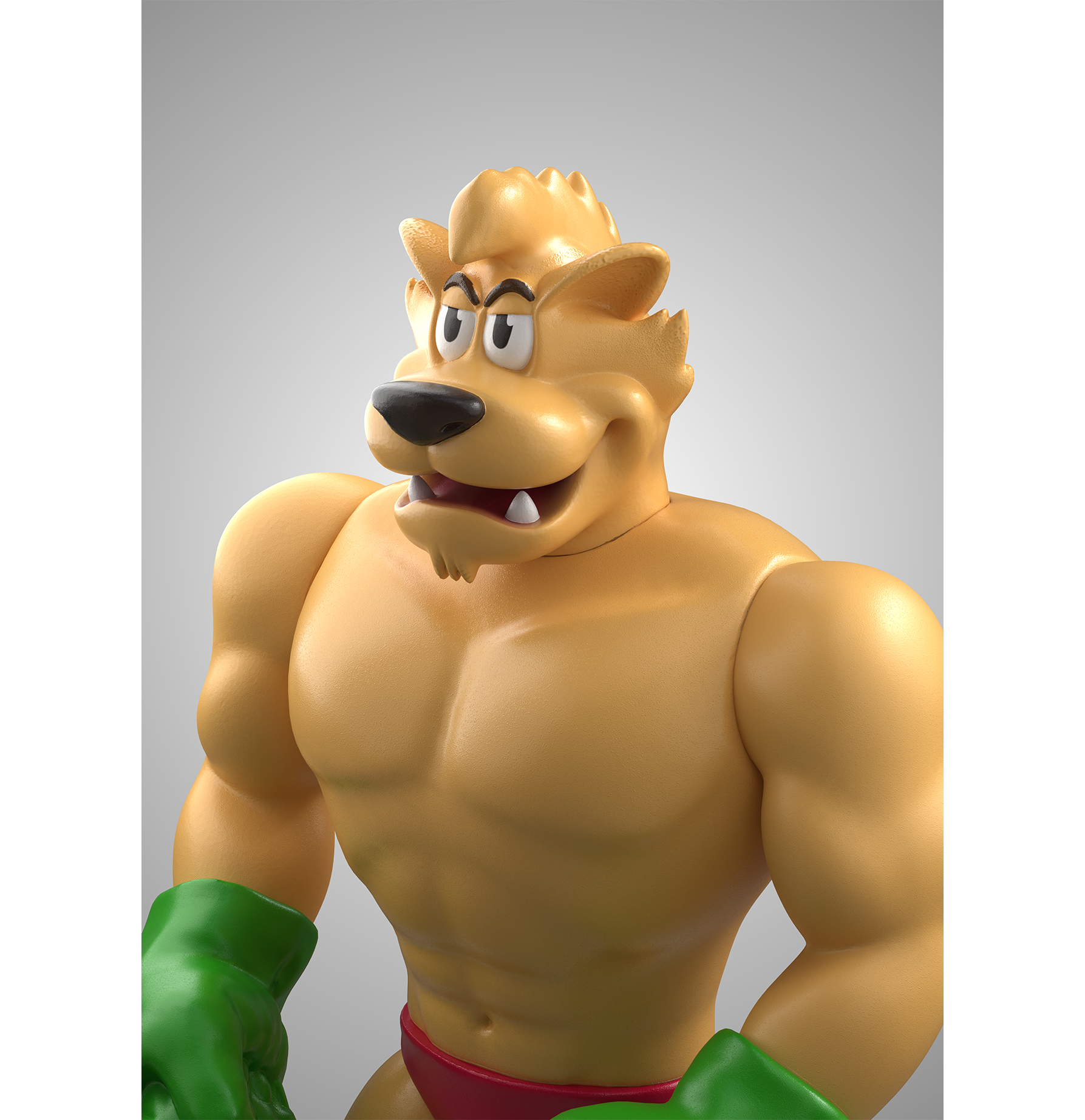 SMASHER CAT 8 INCH SOFT VINYL FIGURE