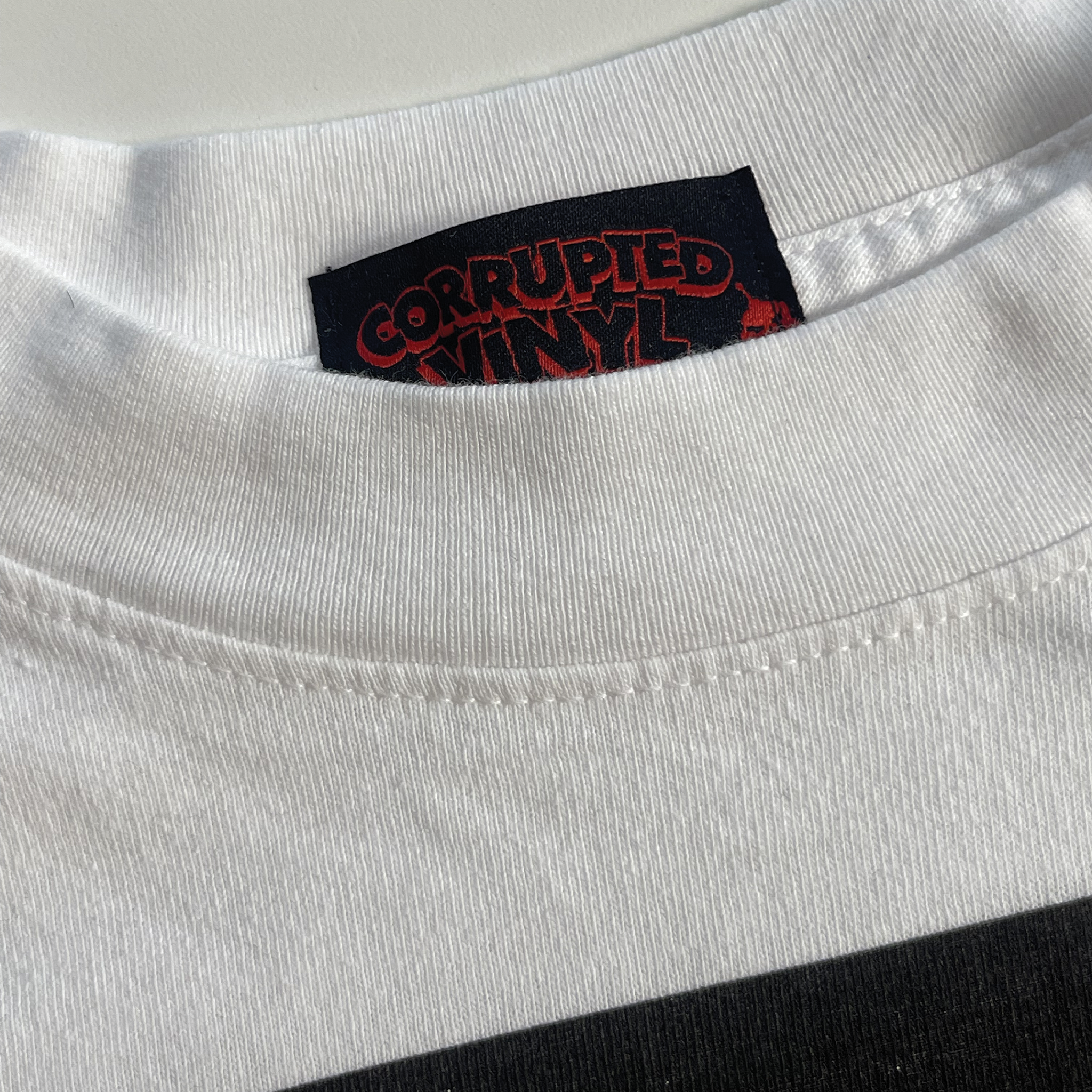 Corrupted Halloween Creature Tee White