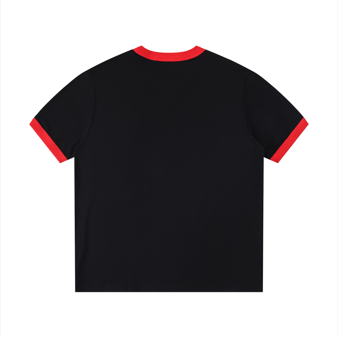 Red Zeerø Ringer Tee