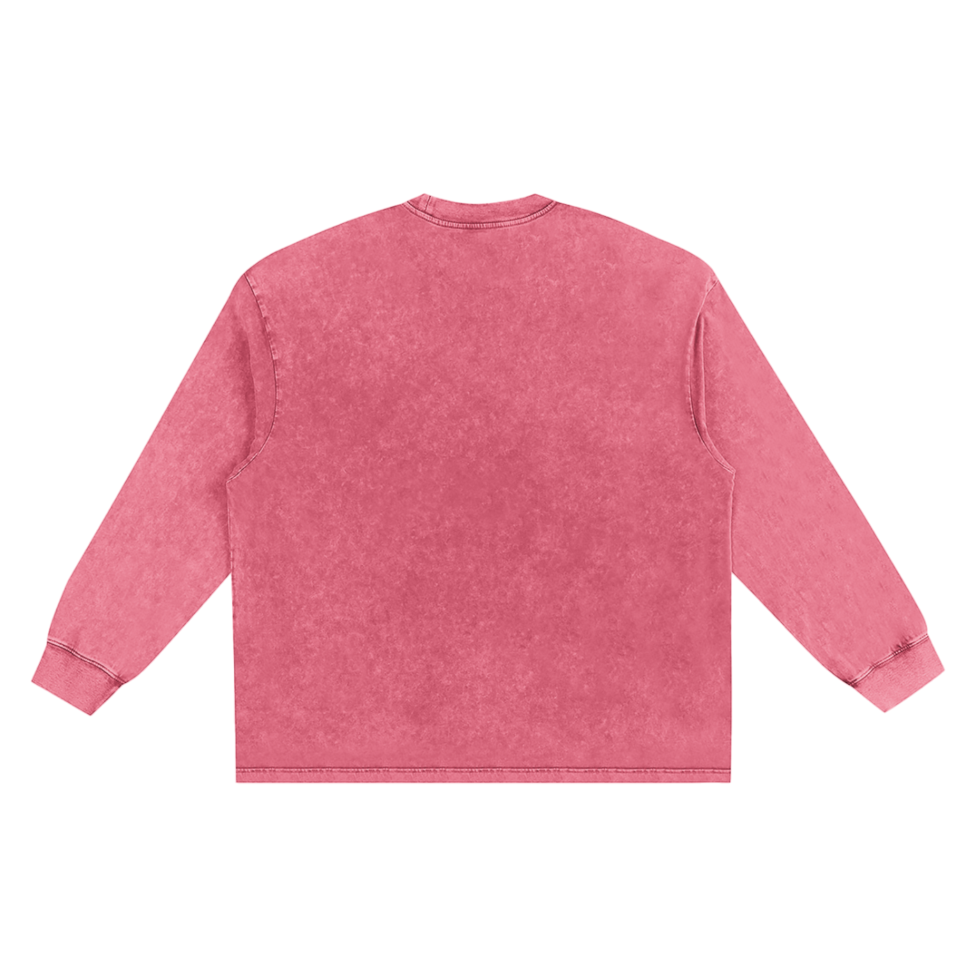 Bunny Runner Washed Frayed Edge Long-Sleeve Tee